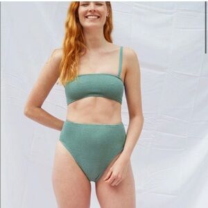 YOUSWIM Poise High-Waist Two Piece in Sage One Size